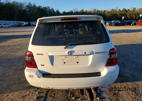 2007 Toyota Highlander Sport z USA, uszkodzony, nr VIN JTEDP21A770141119